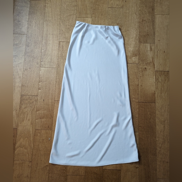 Dynamite Melody Satin Slip Midi Skirt - Picture 2 of 4